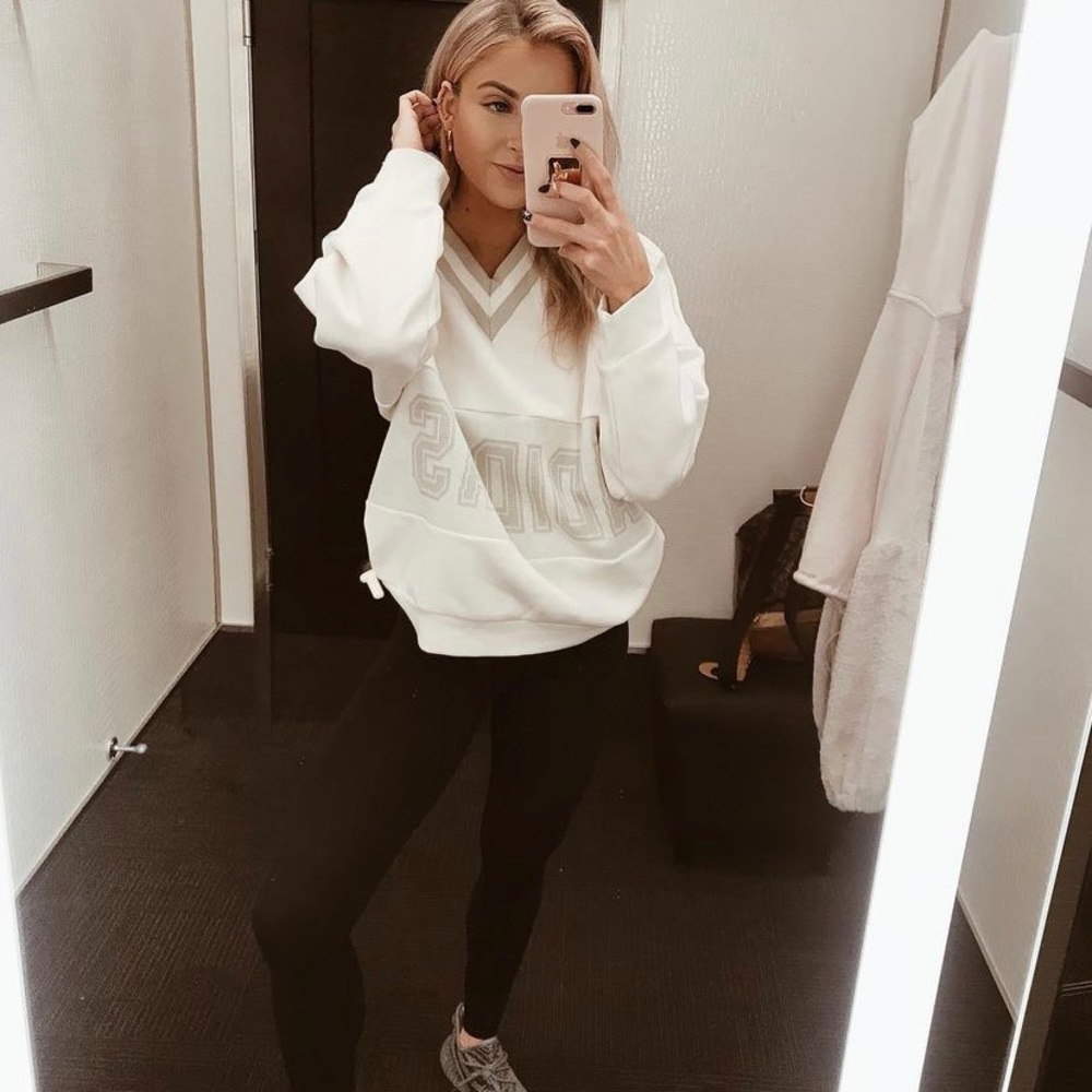 Adidas cropped sweatshirt